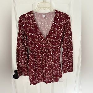 Old Navy floral materity top